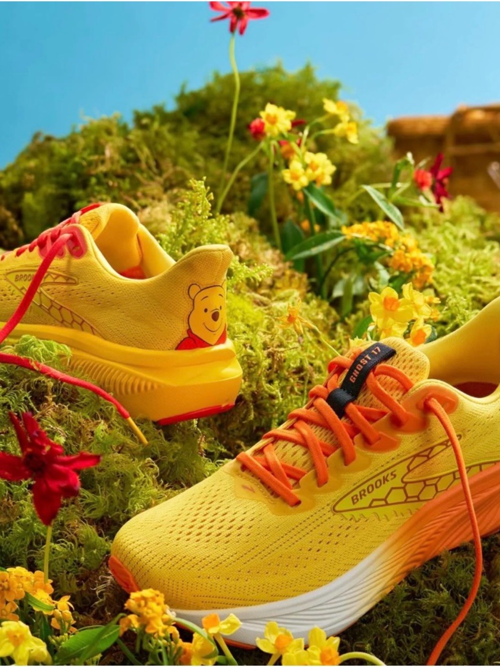 Limited Edition Brooks Ghost Winnie the Pooh Women's 7.5M. Disney Limited